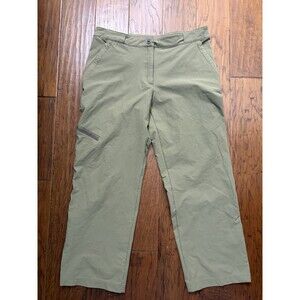 ExOfficio Olive Green Hiking Pants Insect Shield Buzz Off Women Gorpcore 14P